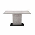 Moes Hanlon Dining Table, Light Grey ER-2064-29-0